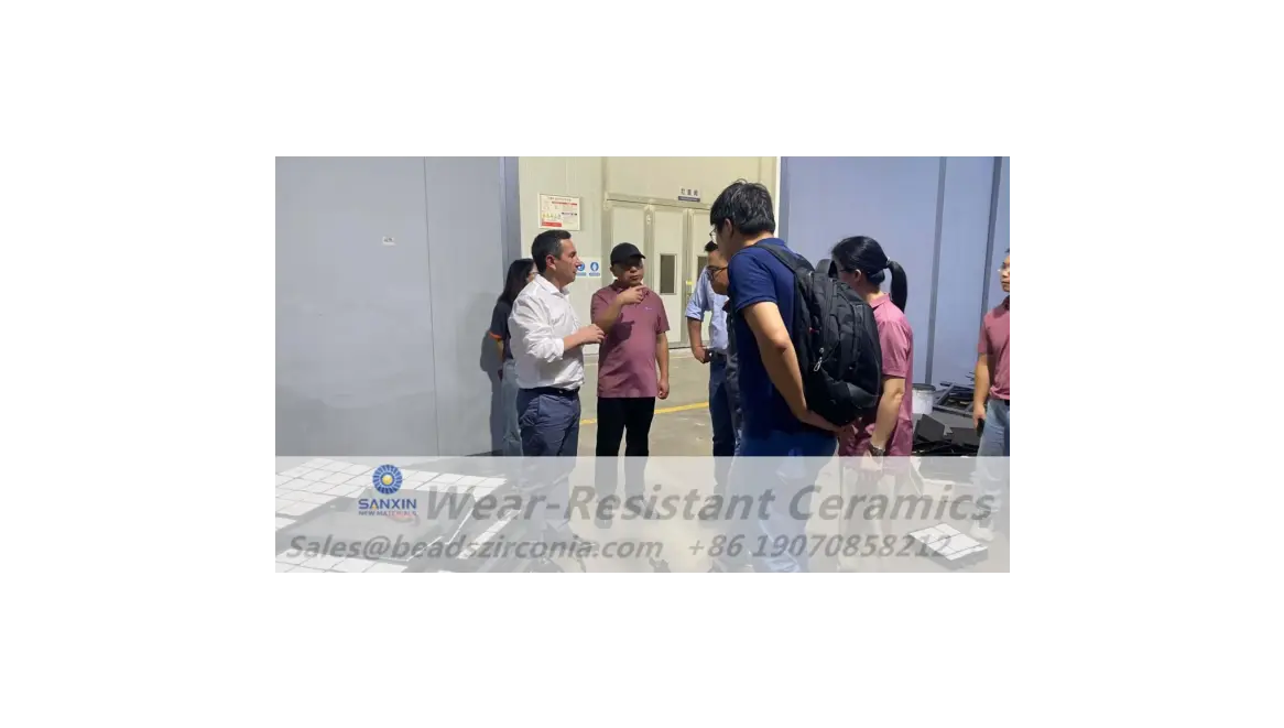 ME Elecmetal Team Visiting Sanxin Factory