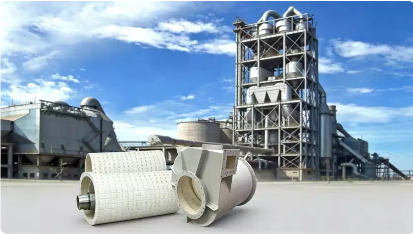 Application Scope of Wear-Resistant Ceramic Lining in the Cement Industry