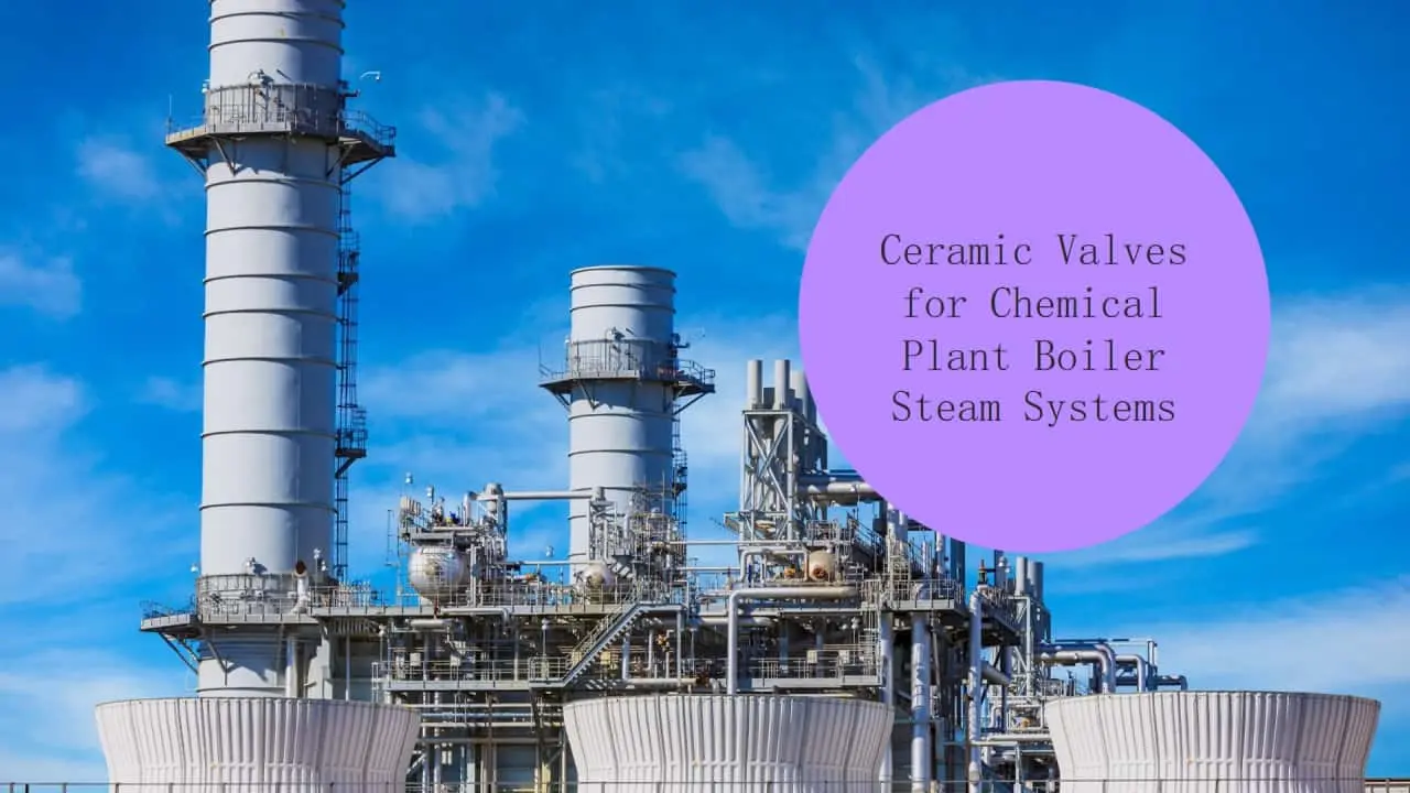 Maintain Ceramic Valves for Chemical Plant Boiler Systems Maintain Ceramic Valves for Chemical Plant Boiler Systems