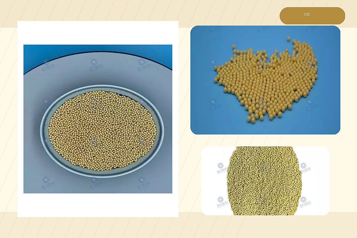 Ceria Stabilized Zirconia Beads for Mineral Pigment Wet Grinding product image