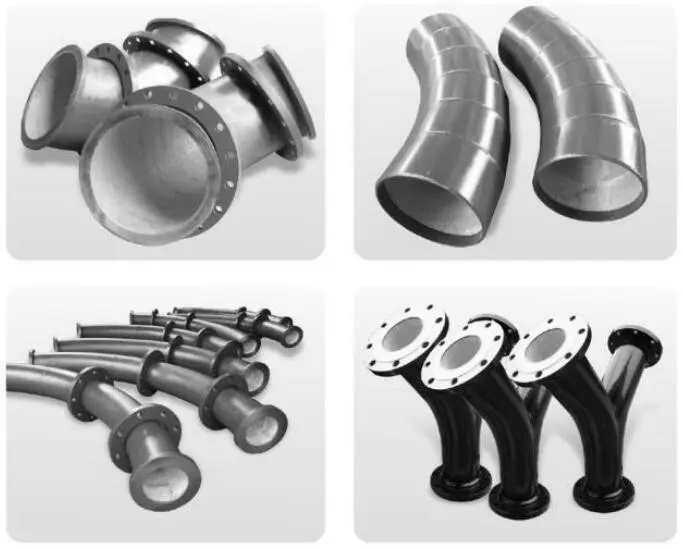 Adhesive Ceramic Lining Pipe
